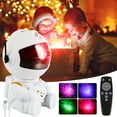 thumbnail image 3 of Muyoka Proyector de luz de astronauta Proyector de estrellas Galaxy Luz nocturna Carga USB Mini nebulosa Luz estrellada Atmósfera Luz nocturna Astronauta Cielo estrellado Proyector Lámpara para niños Muyoka Hogar, 3 of 7