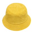 thumbnail image 4 of Casual Winter Soft Plush Corduroy Sun Cap Panama Hat Fisherman Cap Bucket Hat BEIGE, 4 of 8