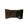 thumbnail image 3 of George Flip ID Crunch Trifold Leather Wallet, 3 of 4