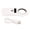 White, variant on YAHHU RFID Reader Handheld 134.2Khz 125Khz Portable Animal Microchip Scanner Tag Reader for ISO 11784 11785 FDX-B EMID with Built-in Battery Black (7.48 inches / 19 cm)
