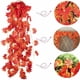 thumbnail image 4 of Liquidación 12pc Simulation Maple Leaf Rattan Halloween Thanksgiving Christmas Decoration Rattan, 4 of 5