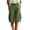 Army Green, variant on Womens Cargo Capris Drawstring Elastic Waisted Wide Leg Pants Casual Vacation Hiking Bottoms with Pockets