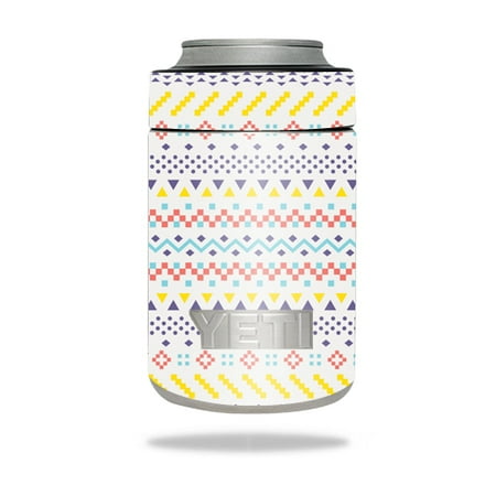MightySkins Protective Vinyl Skin Decal for YETI Rambler Colster wrap cover sticker skins Aztec Line