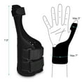 thumbnail image 2 of SkyAuks Thumb Brace, Thumb Splint, Finger Protector with Removable Splint and Adjustable Straps for Arthritis Pain, Joint Sprains or Injured Thumb Support, Black, 2 of 6