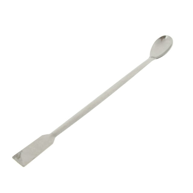 Cuillère de Dosage/scaboscope en Acier Inoxydable à Double Extrémité 20cm.