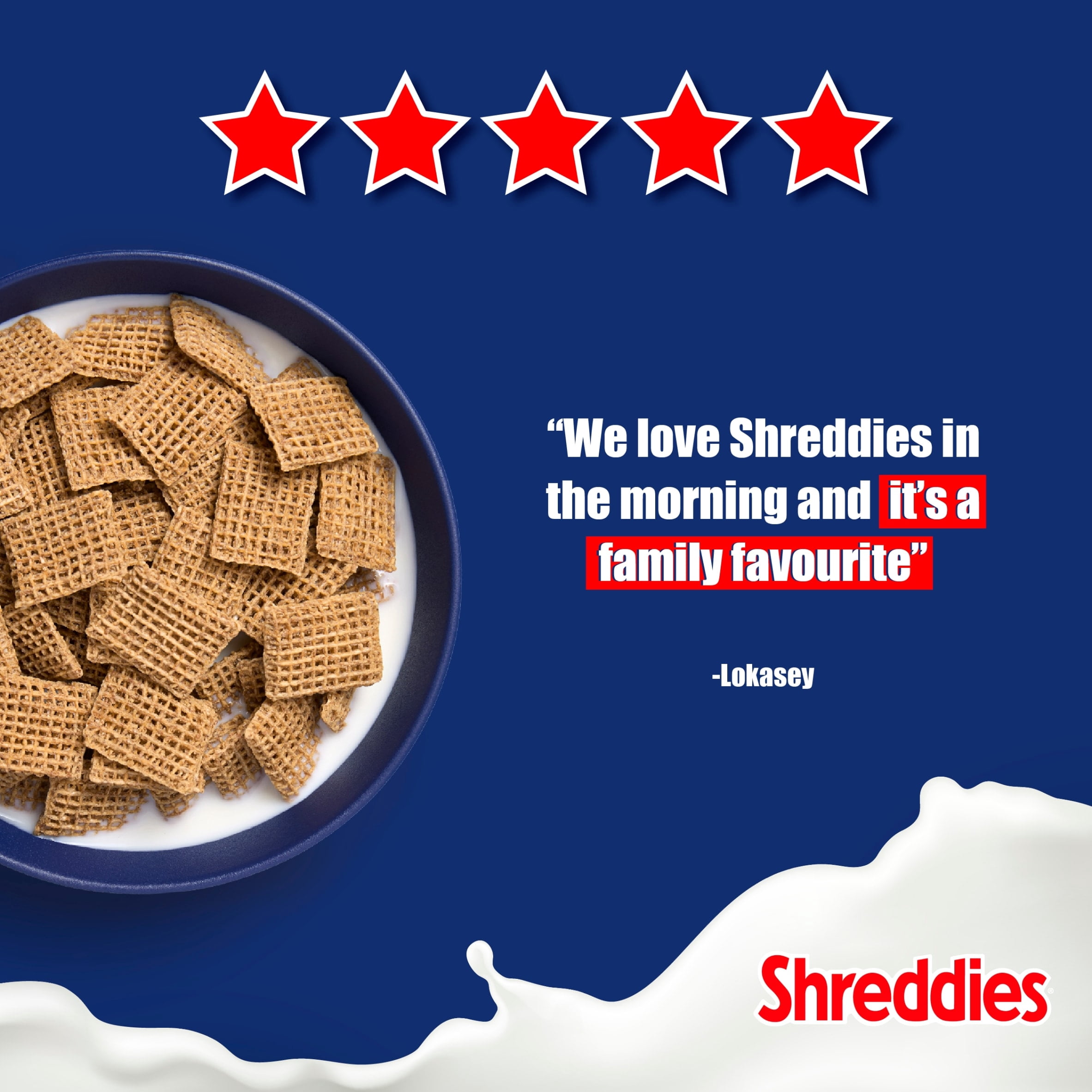 Nestle Shreddies Original Cereal 1.1kg, Imported from Britain