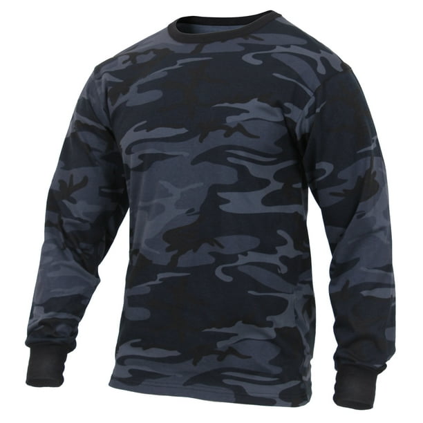 havik Humoristisch plannen Rothco Long Sleeve Colored Camo T-Shirt, Midnight Blue Camo, L - Walmart.com havik Humoristisch plannen Rothco Long Sleeve Colored Camo T-Shirt, Midnight Blue Camo, L - Walmart.com