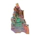thumbnail image 2 of Espécimen mineral de racimo de titanio arcoíris Aura de arco iris Cristal chapado irregular 50 gramos perfke, 2 of 9