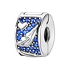 6mm Blue Feather Clip