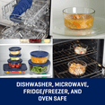 thumbnail image 5 of Anchor Hocking Glass Food Storage Containers with SnugFit Lids, 30 Piece Set, 5 of 6