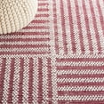thumbnail image 6 of SAFAVIEH Natura Wayra Striped Area Rug, Ivory/Red, 3' x 5', 6 of 8