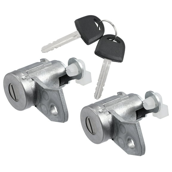 1 Set Front Left Side Door Lock Cylinder with Keys for Chevrolet Colorado 2004-2012 19121155 89022371