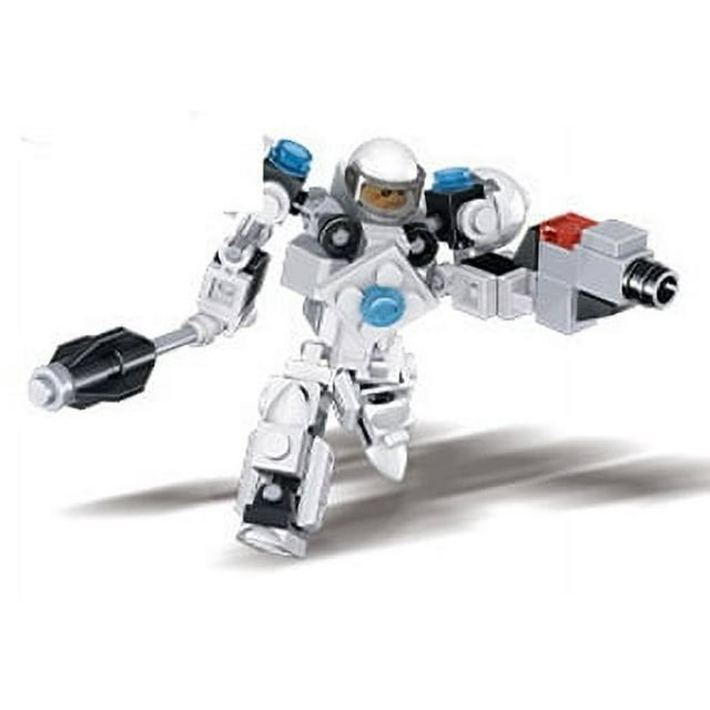 12 Different Sets/90+Pcs Small Building Blocks CreativeAssembly Robot Bricks Education DIY Toys for Children Kids