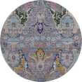 thumbnail image 2 of Addison Rugs Mayfield Premium Machine Washable Transitional Modern Gray Round Rug, 8' x 8', 2 of 6