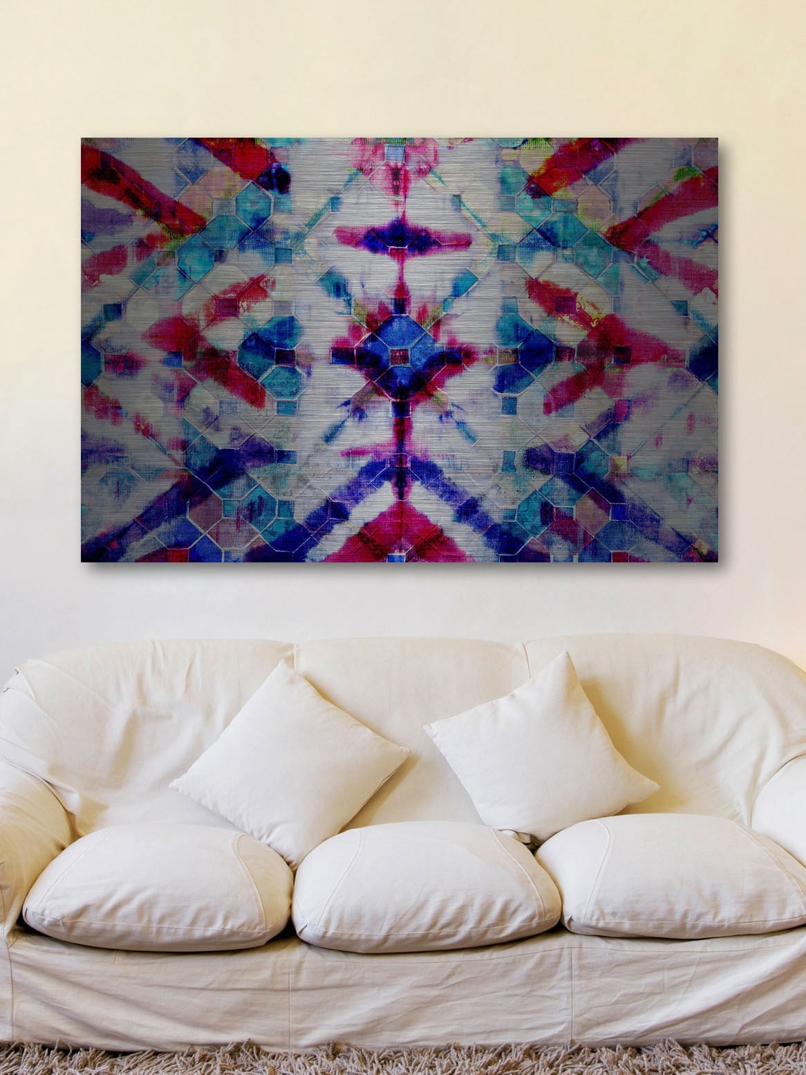 Agourai by Parvez Taj Painting Print on Brushed Aluminum