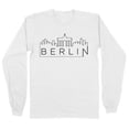 thumbnail image 1 of Skyline Berlin Germany Long Sleeve Shirt Unisex Large White, 1 of 5