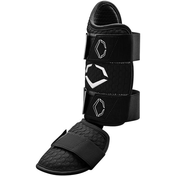 EvoShield Pro-SRZ 2.0 Black Batter's Leg Guard