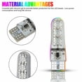thumbnail image 5 of 10 Pcs Auto Multi-color Rgb T10 168 194 Led Bulbs with Remote Control Car Parking Lights Width Indicator, 5 of 8