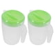 thumbnail image 2 of Jarras de plástico para agua fría, zumo o cerveza, con tapa, para nevera, ideales para restaurantes y bares (1 L)., 2 of 7