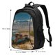 thumbnail image 5 of Easygdp Deserted Classic Car Landscape Mochila para Laptop de Viaje con Puerto USB, Mochila para Laptop con Puerto de Carga USB para Mujeres y Hombres, 5 of 7
