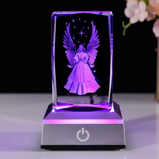 Decoración de cristal cuadrado, artesanías talladas, portalámparas, regalo de Festival, regalo del Día de San Valentín, regalo al por mayor de Navidad