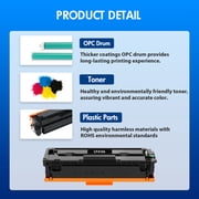 410A Toner Cartridges Compatible for HP 410A 410X CF410A CF410X M477fnw Color Laserjet MFP M477fdw M477fdn M452dn M452nw M477 M452 M377 Printer 4-Pack