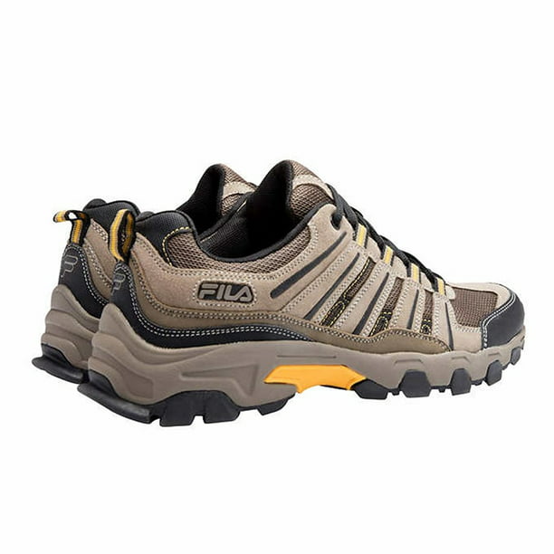 Fila Mens Day Hiker Trail Shoes (Brown/Black/Gold, 13) 