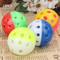 thumbnail image 2 of 18 Uds. Pelotas Juego para Gatitos Y Gatos Con Cascabel Juguete Sonajero para Cazar, 2 of 9