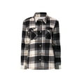 thumbnail image 2 of Women's Jacqueline Long Sleeve Plaid Shirt Jacket, 2 of 5