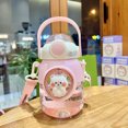 thumbnail image 4 of Taza de agua para niños de 820ml hervidor de agua Kawaii a prueba de fugas para deportes de gimnasio Hugtrwg Para estrenar, 4 of 9
