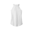 thumbnail image 4 of "District Women'S Perfect Tri Rocker Tank. Dt137L, DT137L ,White, XL", 4 of 4