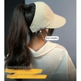 thumbnail image 6 of Female Lady Girl Women Peaked Caps Breathable Adjustable Cap Sunshade Hat Sun Visor Hats Baseball Cap Duck Tongue Cap Fisherman Hat Sun Hat KHAKI, 6 of 8