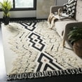 thumbnail image 2 of SAFAVIEH Kenya Alexa Southwestern Area Rug, Ivory/Black/Blue, 2'3" x 4', 2 of 8