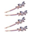 thumbnail image 3 of Miangastore 2 Pairs Hair Clips Women Rhinestone Butterflies Hair Barrettes Hair Accessories, 3 of 8