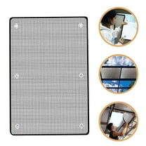 Worgeous 1Set Insulation Film Black Foam Aluminum Foil for Window Homeowners