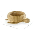 thumbnail image 6 of Kaplan Early Learning Company Turtle Washable Wicker Floor Basket, 6 of 6