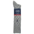 thumbnail image 3 of Chaps Classic Dress Dot Crew Socks , Pack Of 3, 3 of 5