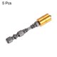 thumbnail image 3 of Uxcell 5mm PH2 Broca Phillips Magnética de 2.5" de Longitud para Herramientas de Destornillador Eléctrico, Paquete de 5, 3 of 6