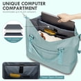 thumbnail image 3 of Bolsa de viaje de fin de semana WOOMADA para mujer, color azul turquesa, 3 of 7