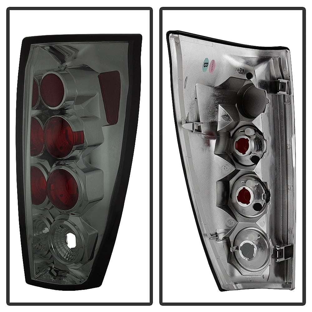 AKKON - For 2002-2006 Chevolet Avalanche Pickup GMT800 Rear Smoke Tail Lights Tail Lamps Housing