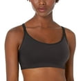 thumbnail image 2 of Women's Playtex YYCEUS Nursing Seamless Racerback Wireless Crop Bra (Black S), 2 of 5