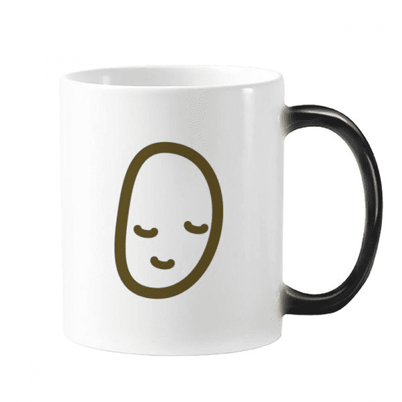 Vegetable Expression Happy Potato Body Mug Changing Color Cup Morphing Heat Sensitive 12oz