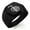 Black, variant on Stainless Steel Reiki Cho Ku Rei Power Engraved Hexagon Crest Flat Top Biker Style Polished Ring