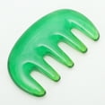 thumbnail image 5 of Unique Bargains 1 Pc Five Tooth Head Massage Comb for Home Green Resin, 5 of 5