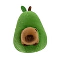 thumbnail image 4 of tamizeot Colorful Capybara Plush Toy Cute Avocado Stuffed Animal Adorable Home Decor Kids Bedroom, 4 of 6