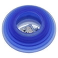 thumbnail image 2 of Hubbell Nora Lighting 3381Bl 3" Blue Glass Stepped Recessed Trim - Blue, 2 of 2