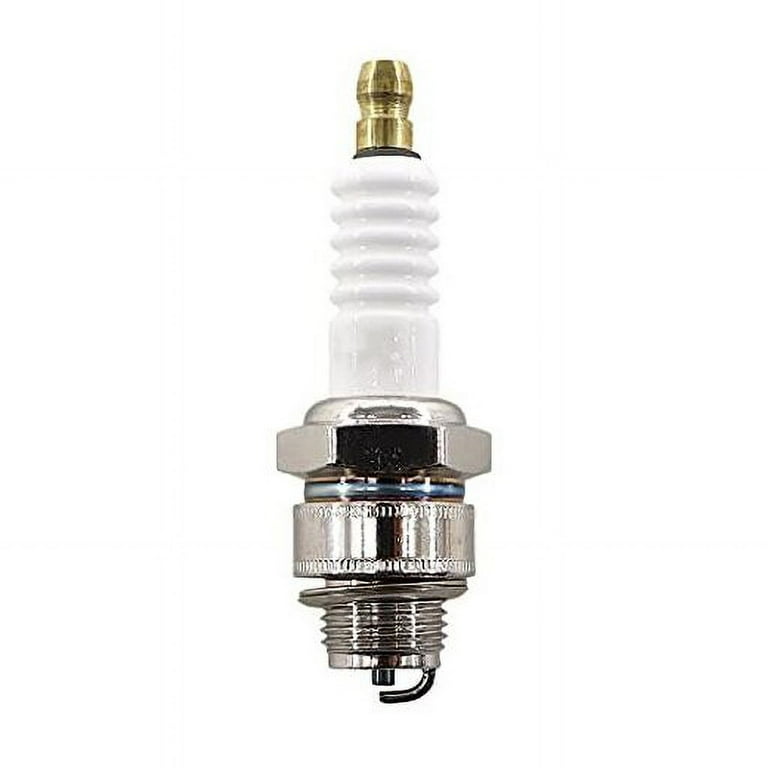 2 Pack Lawn Mower Spark Plugs with Briggs Stratton 3.5 6.5 HP Quantum 300E 450E 500E 550E 625 650 675 Engines Replaces Champion RJ19LM NGK BR2LM Walmart