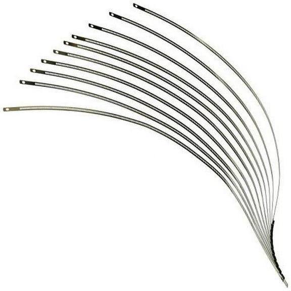 DEI Stainless Steel Positive Locking Tie 1/4in (7mm) x 20in - 10 per pack