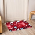 thumbnail image 6 of Valentine's Day Non-Slip Machine Washable Polyester Floor Carpet Office Rug Chair Mats, 6 of 6