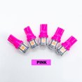 thumbnail image 3 of 5 bombillas LED para coche T10 W5W 194, luz de señal LED de 12 V 5050, luz blanca multicolor para el maletero del coche, luz de techo interior del coche, 3 of 5